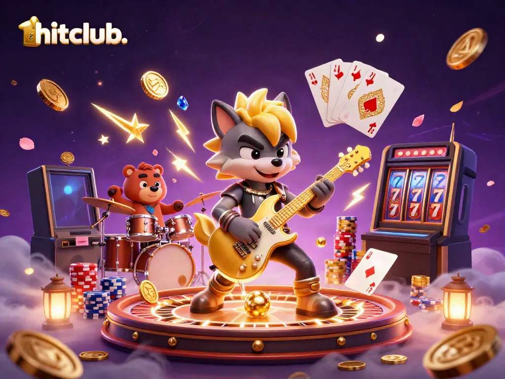 Experience thrilling gameplay at hitclub. with vibrant 3D characters and energizing casino elements.