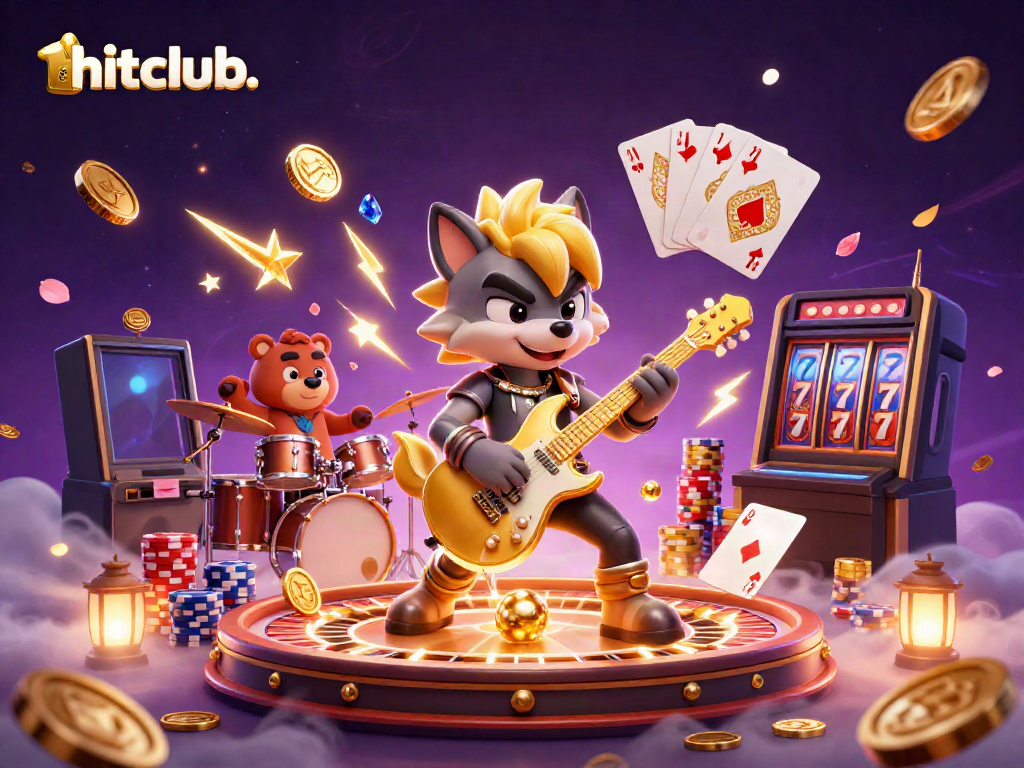 Experience thrilling gameplay at hitclub. with vibrant 3D characters and energizing casino elements.
