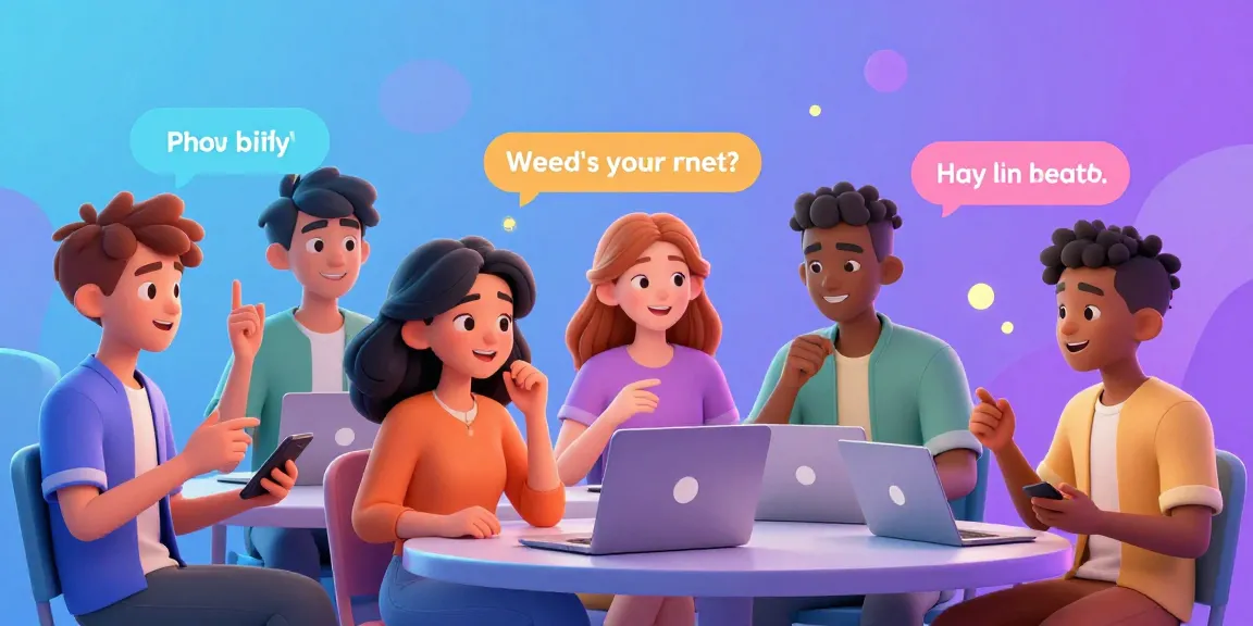 Engaging scene of nsfw ai chat with animated characters in digital chat room.