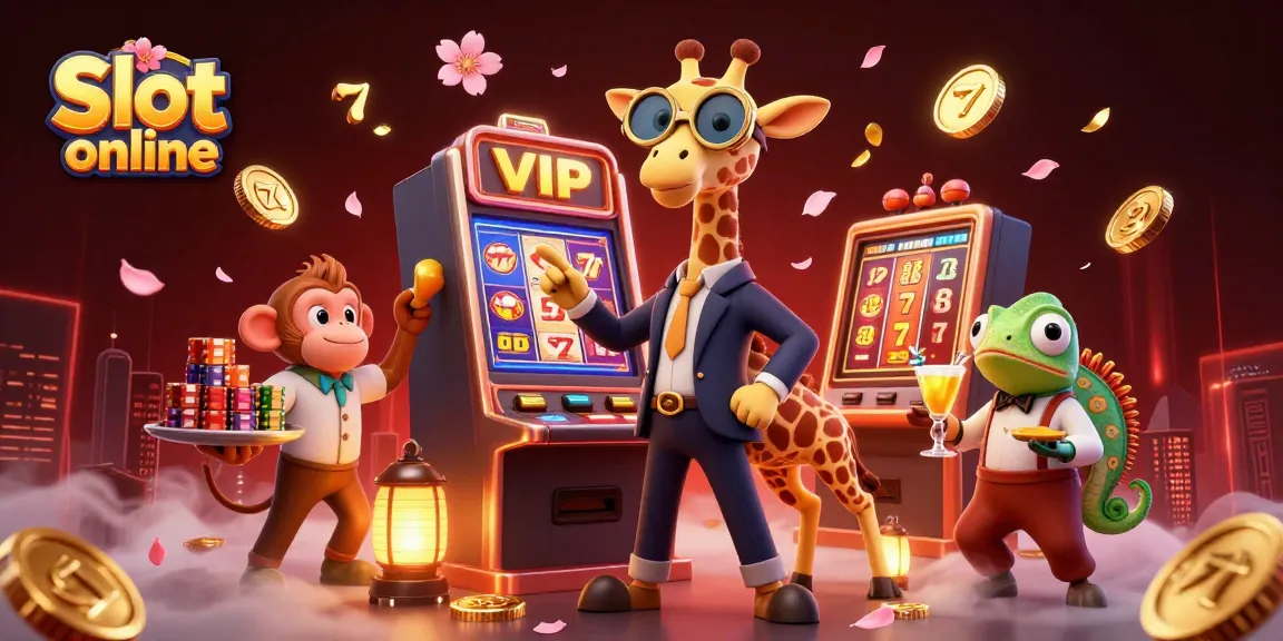 Menangkan Slot online dengan mesin slot penuh simbol keberuntungan dan karakter menarik.