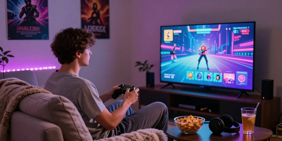 Enjoy playing sex games online in a cozy home gaming environment