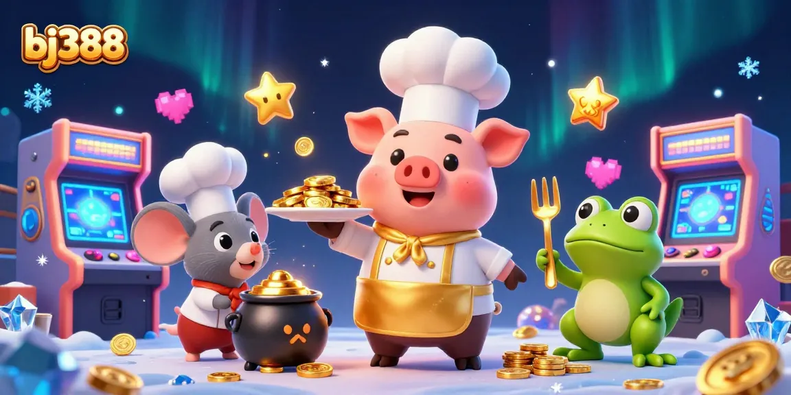 Win big at bj388 while enjoying a unique 3D casino-themed cartoon adventure.