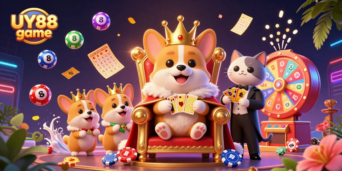 Play UY88 game with vibrant characters and exciting elements enhancing the online casino experience.