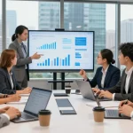 與美洽團隊的協作會議，提升生動辦公室中的客戶服務解決方案。