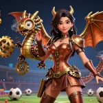 Engage with bóng đá kèo nhà cái through vibrant sports betting scenes with dynamic characters and energetic elements.