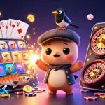 Spin your fortune at OKVIP with vibrant slot games and playful characters.