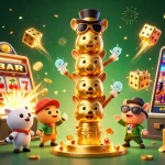 Spin and win with fun88's vibrant casino experience featuring a dynamic totem pole and slot machine