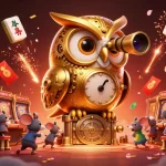Experience thrilling action at 11WIN casino with dynamic slots, golden owls, and vibrant game elements.
